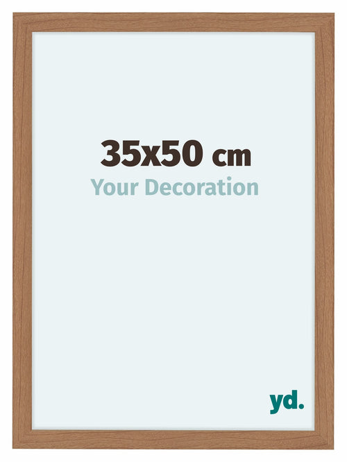 Como MDF Photo Frame 35x50cm Walnut Light Front Size | Yourdecoration.com