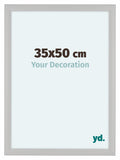 Como MDF Photo Frame 35x50cm White Woodgrain Front Size | Yourdecoration.com