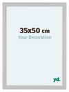 Como MDF Photo Frame 35x50cm White Woodgrain Front Size | Yourdecoration.com