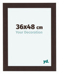 Como MDF Photo Frame 36x48cm Oak Dark Front Size | Yourdecoration.com