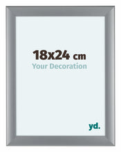 Como MDF Photo Frame 36x48cm Silver Matte Front Size | Yourdecoration.com