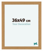 Como MDF Photo Frame 36x49cm Beech Front Size | Yourdecoration.com