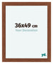 Como MDF Photo Frame 36x49cm Walnut Front Size | Yourdecoration.com