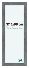 Como MDF Photo Frame 37 5x98cm Iron Swept Front Size | Yourdecoration.com
