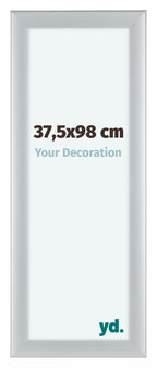 Como MDF Photo Frame 37 5x98cm Silver Matte Front Size | Yourdecoration.com
