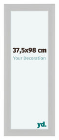 Como MDF Photo Frame 37 5x98cm White Woodgrain Front Size | Yourdecoration.com