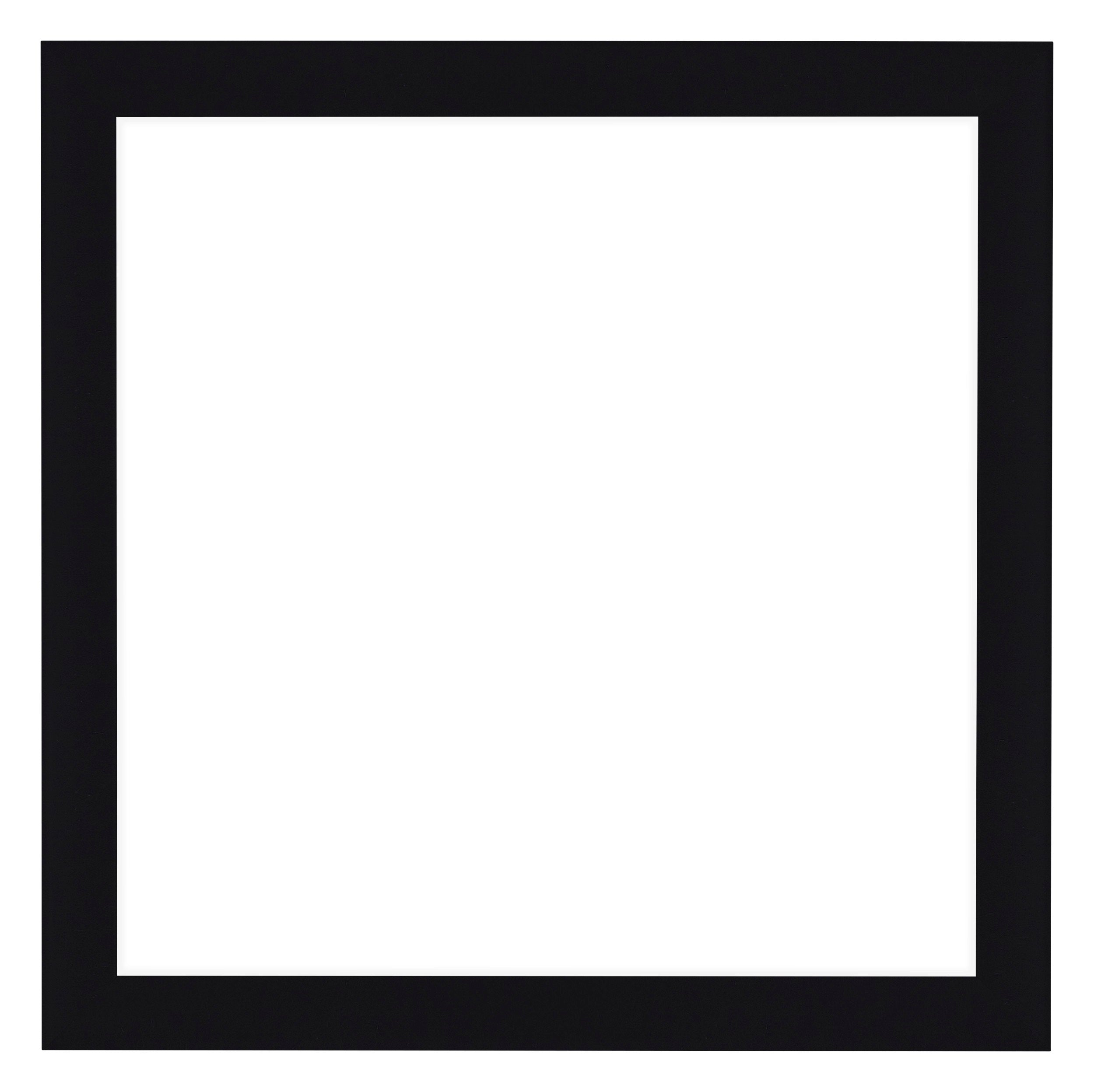 Como MDF Photo Frame 40x40cm Black High Gloss Front | Yourdecoration.com