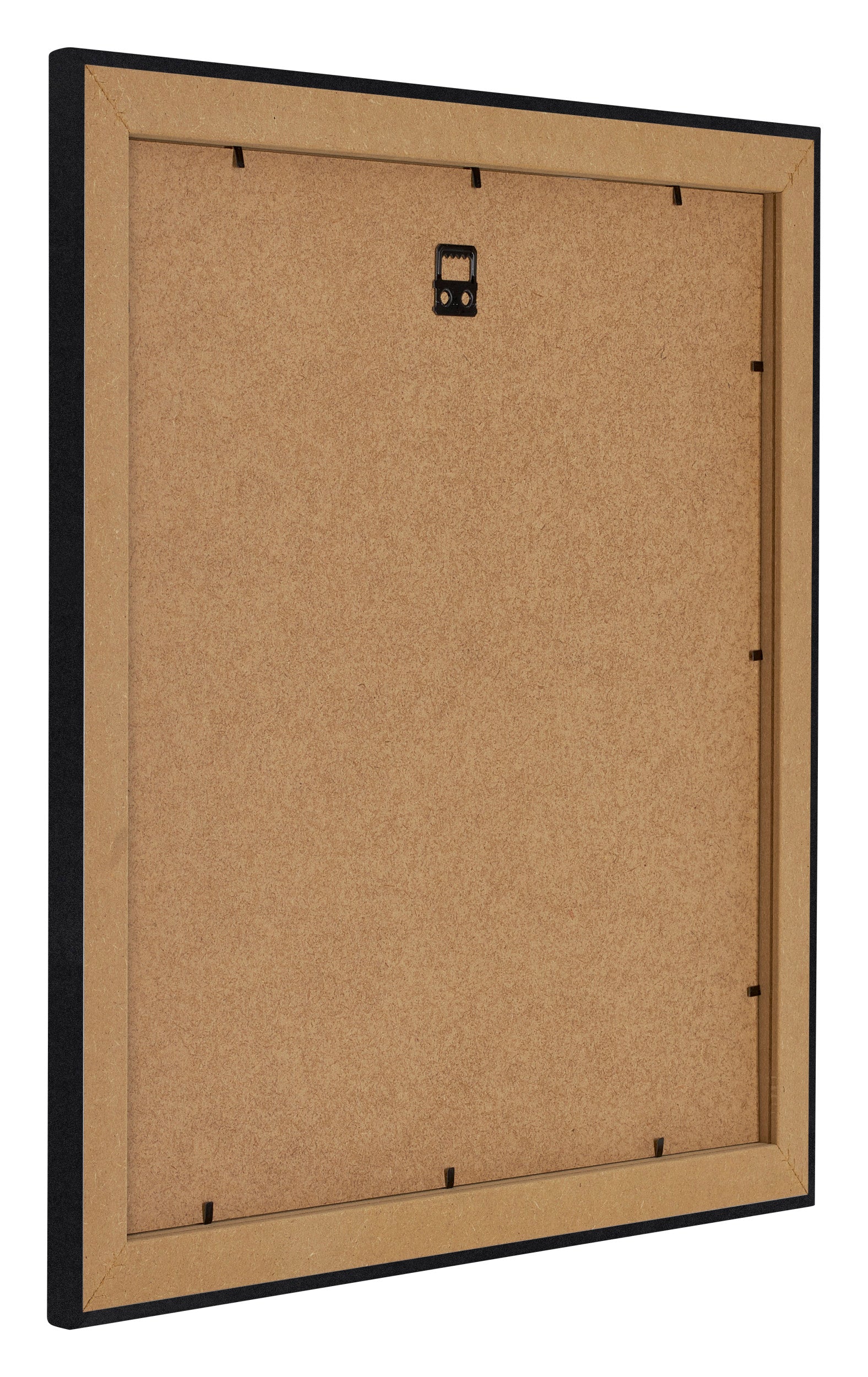 Como MDF Photo Frame 40x40cm Black Matte Back Oblique | Yourdecoration.com