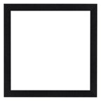Como MDF Photo Frame 40x40cm Black Matte Front | Yourdecoration.com