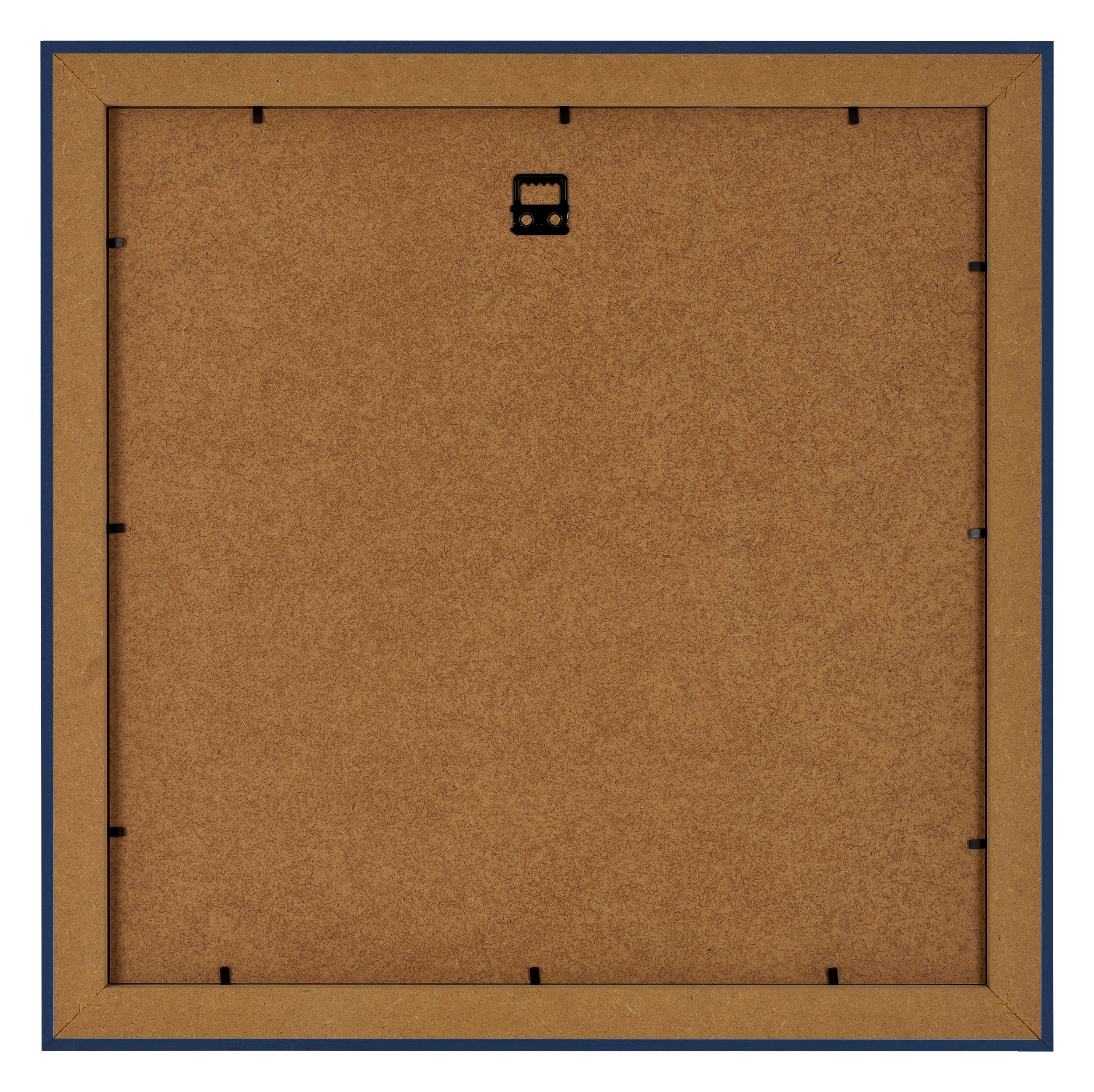 Como MDF Photo Frame 40x40cm Dark Blue Swept Back | Yourdecoration.com