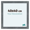 Como MDF Photo Frame 40x40cm Iron Swept Front Size | Yourdecoration.com