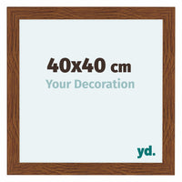 Como MDF Photo Frame 40x40cm Oak Rustiek Front Size | Yourdecoration.com
