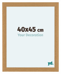 Como MDF Photo Frame 40x45cm Beech Front Size | Yourdecoration.com