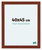 Como MDF Photo Frame 40x45cm Cherry Front Size | Yourdecoration.com