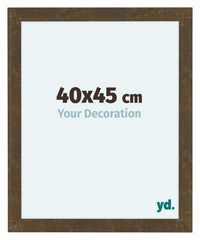 Como MDF Photo Frame 40x45cm Gold Antique Front Size | Yourdecoration.com