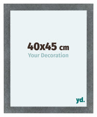 Como MDF Photo Frame 40x45cm Iron Swept Front Size | Yourdecoration.com