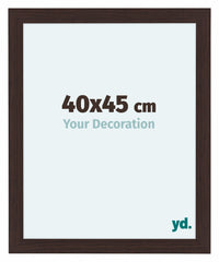Como MDF Photo Frame 40x45cm Oak Dark Front Size | Yourdecoration.com