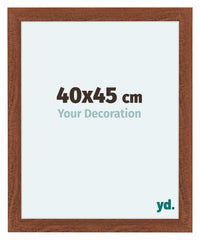 Como MDF Photo Frame 40x45cm Walnut Front Size | Yourdecoration.com