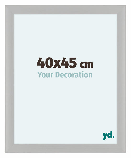 Como MDF Photo Frame 40x45cm White Woodgrain Front Size | Yourdecoration.com