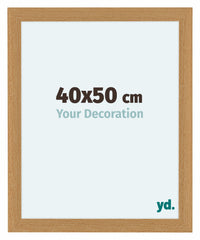 Como MDF Photo Frame 40x50cm Beech Front Size | Yourdecoration.com