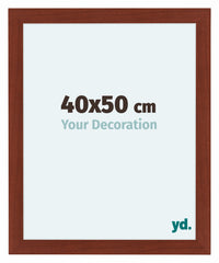 Como MDF Photo Frame 40x50cm Cherry Front Size | Yourdecoration.com