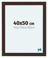 Como MDF Photo Frame 40x50cm Oak Dark Front Size | Yourdecoration.com