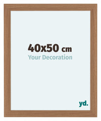 Como MDF Photo Frame 40x50cm Walnut Light Front Size | Yourdecoration.com
