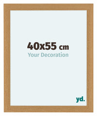 Como MDF Photo Frame 40x55cm Beech Front Size | Yourdecoration.com