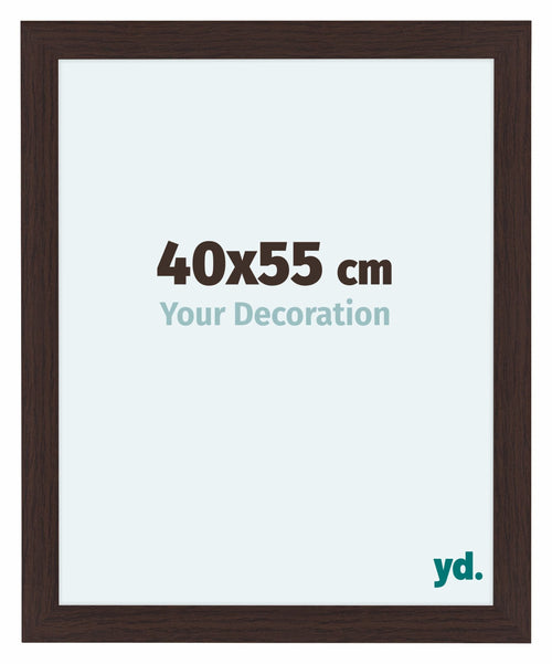 Como MDF Photo Frame 40x55cm Oak Dark Front Size | Yourdecoration.com