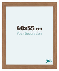 Como MDF Photo Frame 40x55cm Walnut Light Front Size | Yourdecoration.com