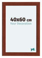 Como MDF Photo Frame 40x60cm Cherry Front Size | Yourdecoration.com