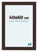 Como MDF Photo Frame 40x60cm Oak Dark Front Size | Yourdecoration.com