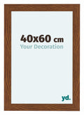 Como MDF Photo Frame 40x60cm Oak Rustic Front Size | Yourdecoration.com