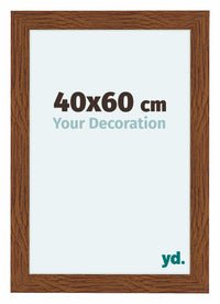 Como MDF Photo Frame 40x60cm Oak Rustiek Front Size | Yourdecoration.com