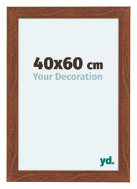 Como MDF Photo Frame 40x60cm Walnut Front Size | Yourdecoration.com