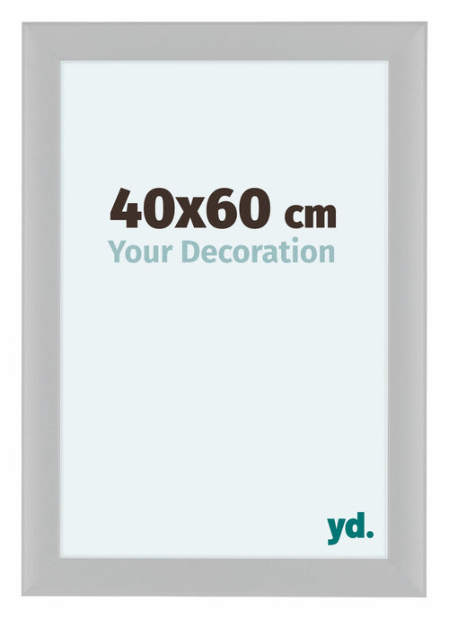 Como MDF Photo Frame 40x60cm White High Gloss Front Size | Yourdecoration.com