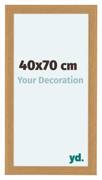 Como MDF Photo Frame 40x70cm Beech Front Size | Yourdecoration.com