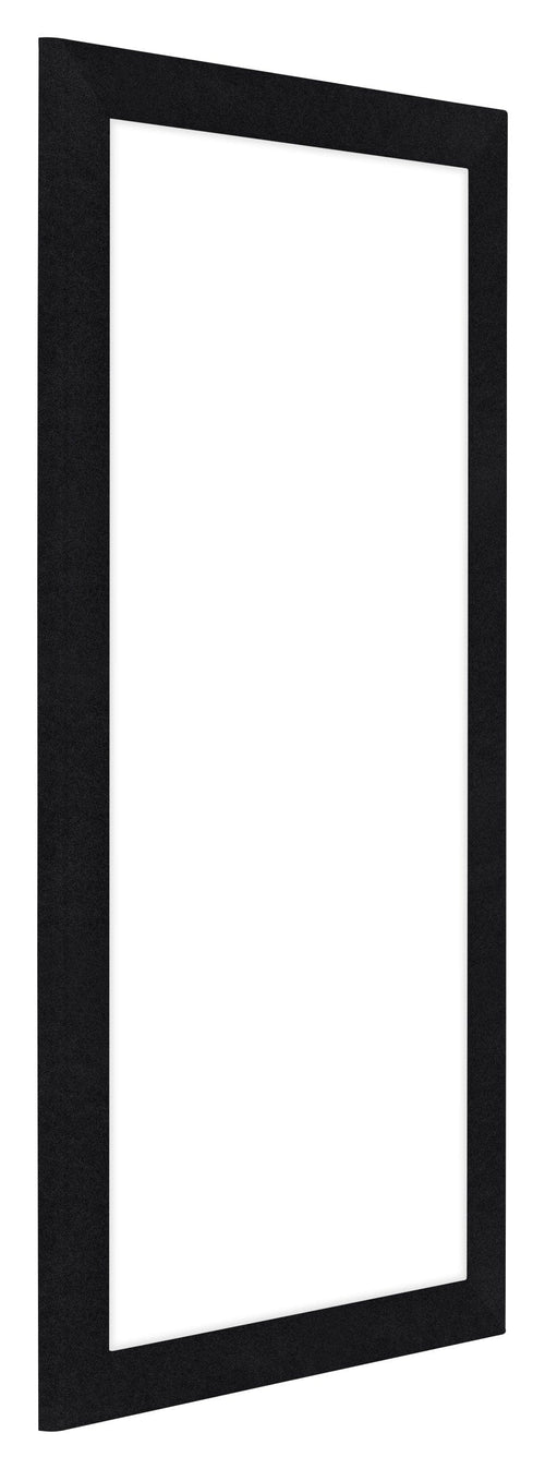 Como MDF Photo Frame 40x70cm Black Matte Front Oblique | Yourdecoration.com