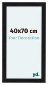 Como MDF Photo Frame 40x70cm Black Matte Front Size | Yourdecoration.com