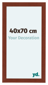 Como MDF Photo Frame 40x70cm Cherry Front Size | Yourdecoration.com