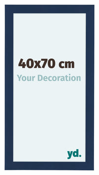 Como MDF Photo Frame 40x70cm Dark Blue Swept Front Size | Yourdecoration.com