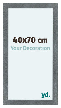 Como MDF Photo Frame 40x70cm Iron Swept Front Size | Yourdecoration.com