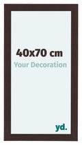 Como MDF Photo Frame 40x70cm Oak Dark Front Size | Yourdecoration.com