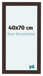 Como MDF Photo Frame 40x70cm Oak Dark Front Size | Yourdecoration.com