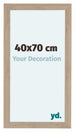 Como MDF Photo Frame 40x70cm Oak Light Front Size | Yourdecoration.com