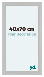 Como MDF Photo Frame 40x70cm White Woodgrain Front Size | Yourdecoration.com