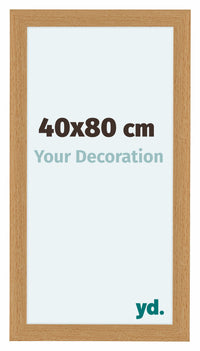 Como MDF Photo Frame 40x80cm Beech Front Size | Yourdecoration.com