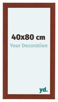 Como MDF Photo Frame 40x80cm Cherry Front Size | Yourdecoration.com