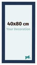 Como MDF Photo Frame 40x80cm Dark Blue Swept Front Size | Yourdecoration.com