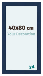 Como MDF Photo Frame 40x80cm Dark Blue Swept Front Size | Yourdecoration.com